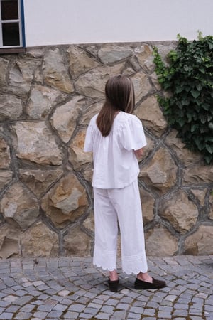 Image of HORTENSIA Light Cotton Pants