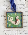Meriwether ~ original collage in locket