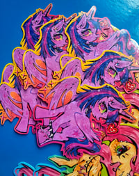 Image 3 of Mane 6 Holo Stickers