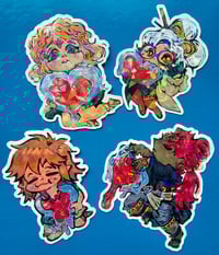 Image 1 of TOTK Chibi Holo Stickers (LIMITED STOCK)
