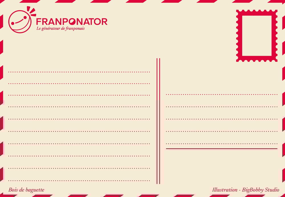 Image of Bois de baguette