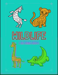 Image 1 of Wildlife coloring book