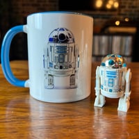 Image 2 of Two-Toned Blue Hero Mug