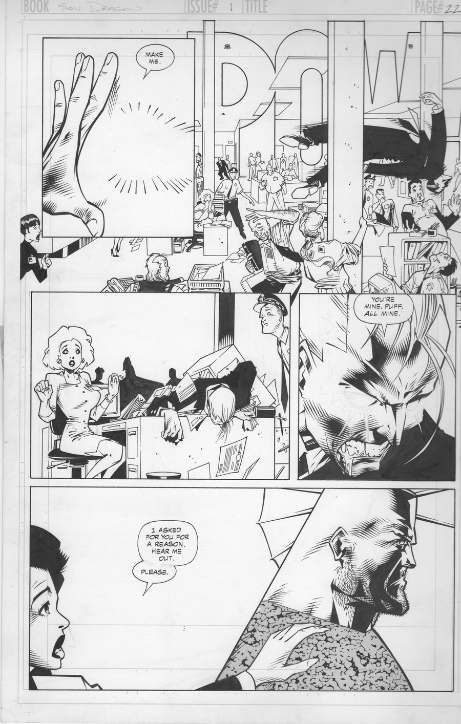 Image of Savage Dragon: Blood n Guts 1pg22.