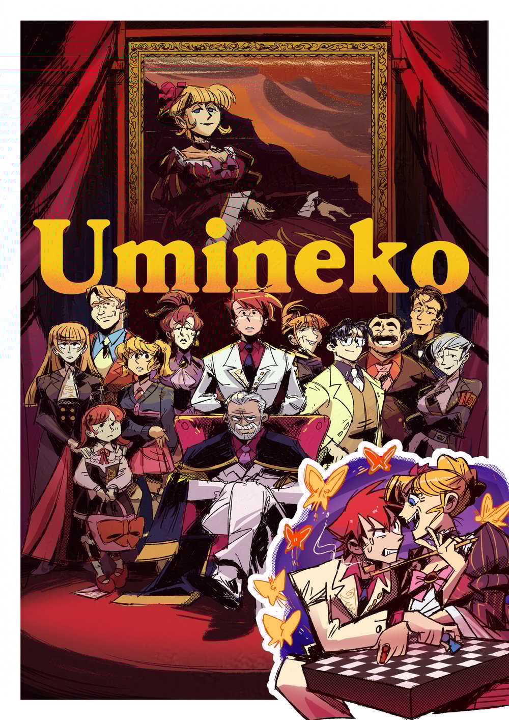 A4/A5 Umineko Print + Sticker