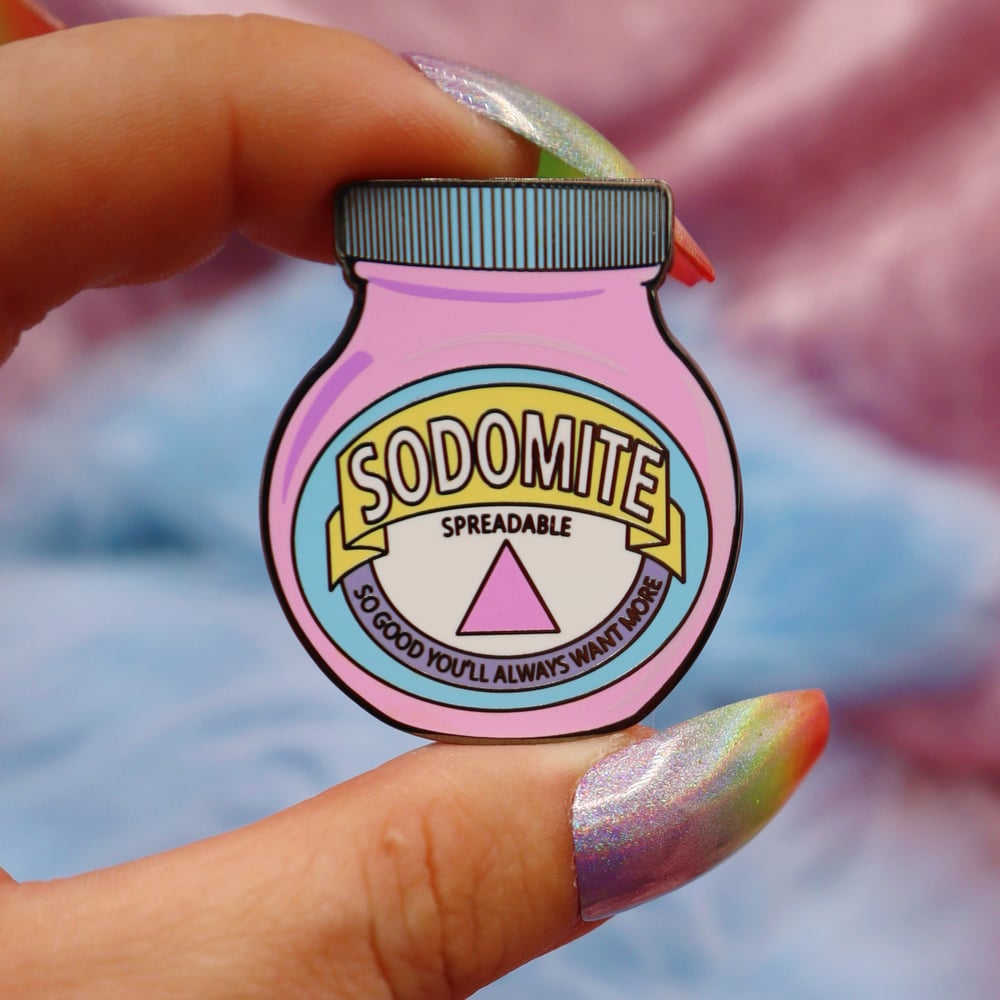 Image of Sodomite Enamel Pin