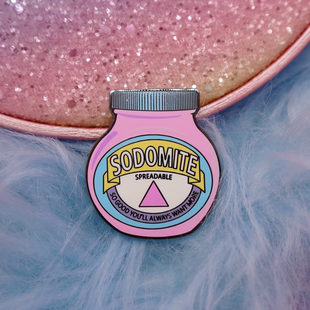 Image of Sodomite Enamel Pin