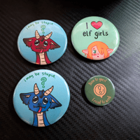 Image 4 of Custom Button Pin!