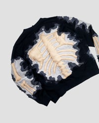 Image 2 of 1 OF 1 NIKE CRACKY 3D RIBCAGE REVIVAL SWEATSHIRT SIZE L