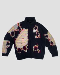 Image 1 of 1 OF 1 NIKE CRACKY BONES POLAR FLEECE JACKET SIZE L