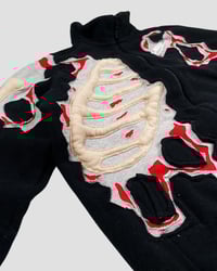 Image 4 of 1 OF 1 NIKE CRACKY BONES POLAR FLEECE JACKET SIZE L