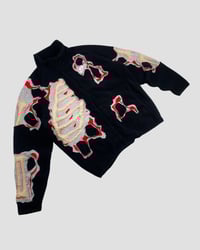 Image 3 of 1 OF 1 NIKE CRACKY BONES POLAR FLEECE JACKET SIZE L