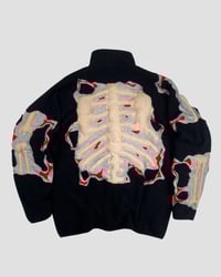 Image 5 of 1 OF 1 NIKE CRACKY BONES POLAR FLEECE JACKET SIZE L