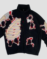 Image 2 of 1 OF 1 NIKE CRACKY BONES POLAR FLEECE JACKET SIZE L