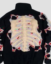 Image 7 of 1 OF 1 NIKE CRACKY BONES POLAR FLEECE JACKET SIZE L