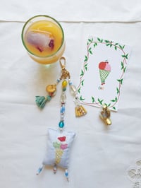 Image 1 of CHARM KEYHOLDER BIJOU-DOUDOU ICE CREAM I