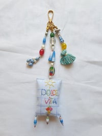 Image 2 of CHARM KEYHOLDER BIJOU-DOUDOU DOLCE VITA