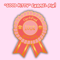 Image 2 of PRE-ORDER "Good Kitty" Enamel Pin