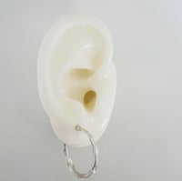 Image 4 of Medium Celestial Hoops - Silver