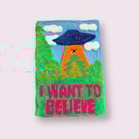 Image 2 of I want to believe wall hanger 
