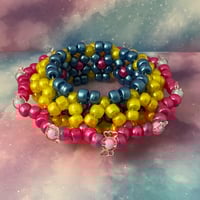 Candy UFO Kandi Cuff Bracelet