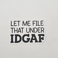 Image 3 of Adult humor funny quote sticker, laptop decal, waterbottle sticker