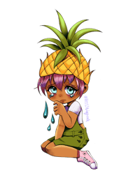 Image 4 of Fruit Set 🍉🍑🥥🍍🥝 🍒 