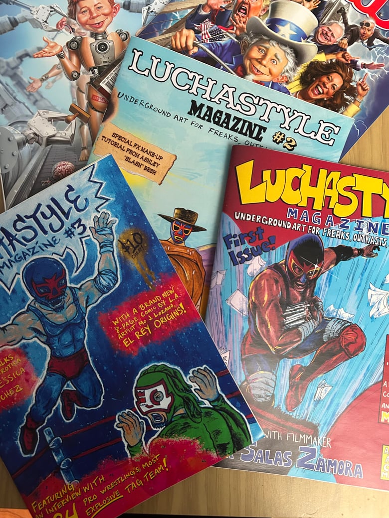Image of Luchastyle Magazine #1, 2 and 3!