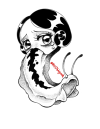 Image 3 of Junji ito set (6 stickers)