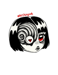 Image 5 of Junji ito set (6 stickers)