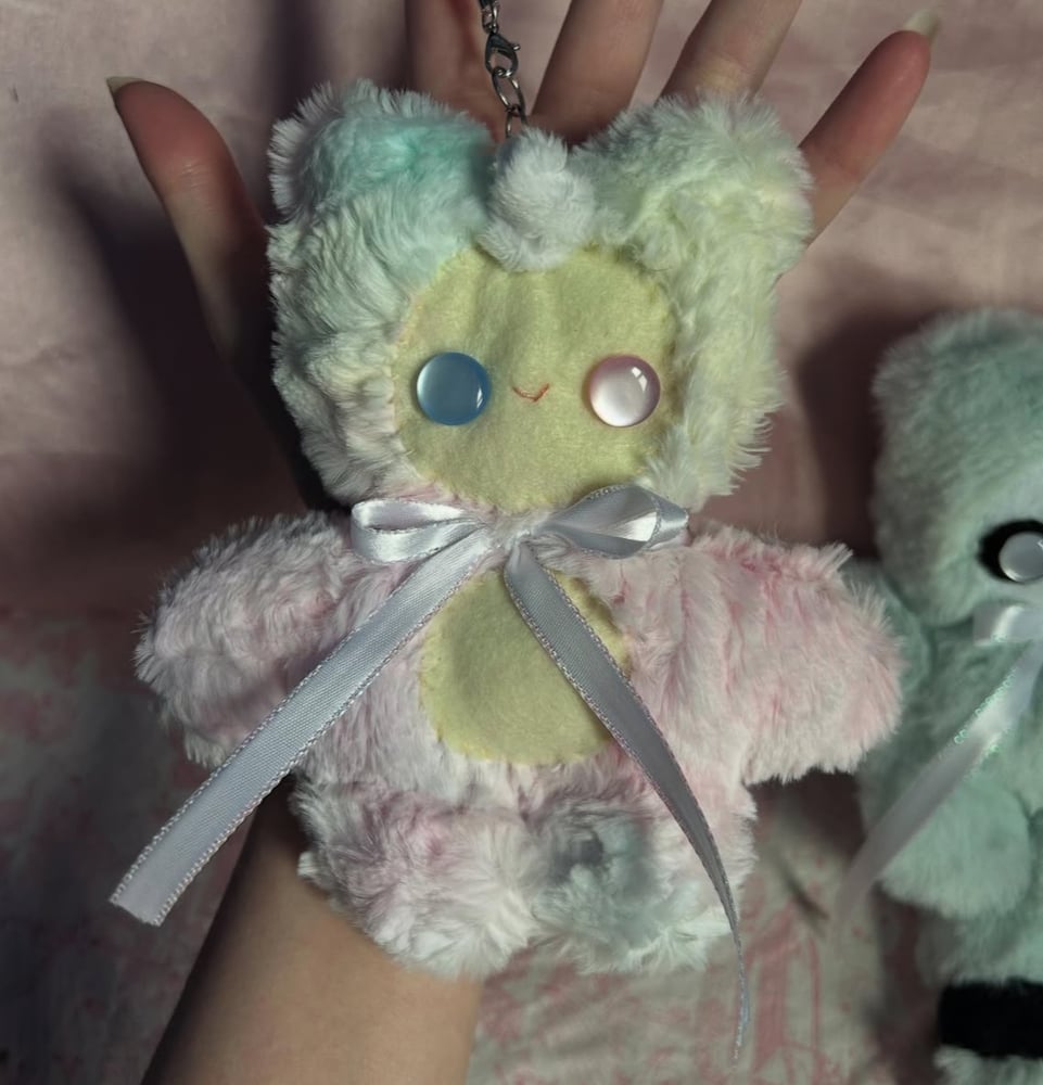 Image of elara the unicorn keychain