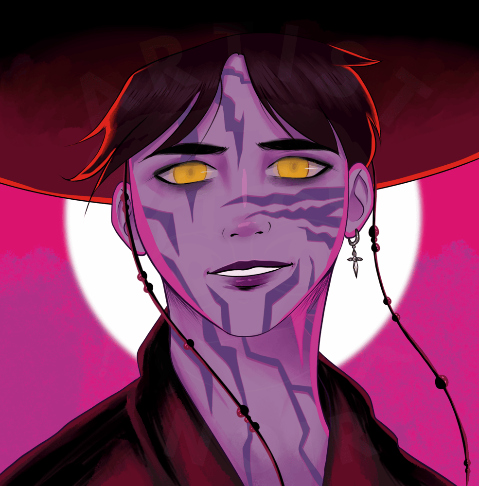 Image of Jinu Demon print 