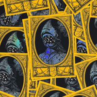 Image 2 of "The Knight" Holographic Sticker
