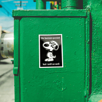 Image 1 of The Horrors Persist Sticker