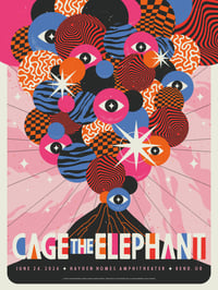 Image 1 of CAGE THE ELEPHANT / Bend, OR 2024
