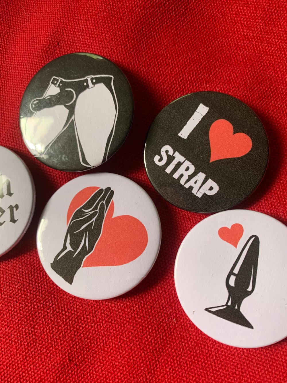 Butch lover badge pack