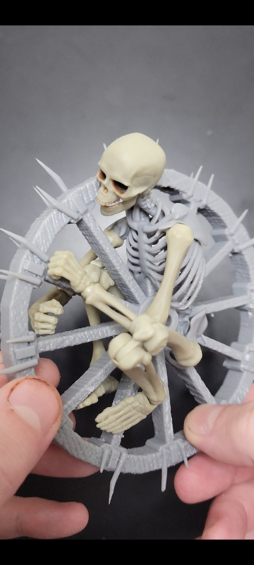 💀🛞BONE WHEEL SKELETON 🛞💀 | HFC 3d Prints