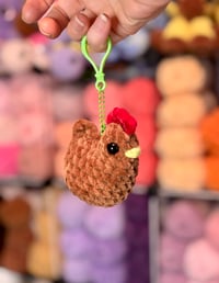 Image 3 of Assorted Chicken Keychains 