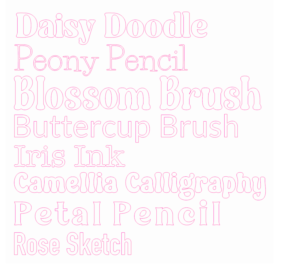 Image of First Name and Character Personalized Pencils/Lápices Personalizados