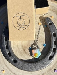 Image 1 of Fried Egg Opal Necklace