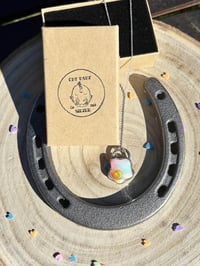 Image 2 of Fried Egg Opal Necklace