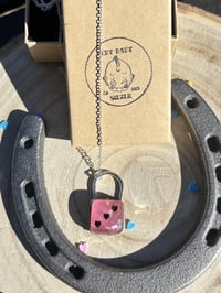 Image 3 of Dice Heart Locket