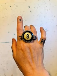 Image 4 of 8 ball statement ring sz 8.5