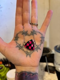 Image 2 of Pink and black Emo nite Necklace