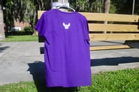 Image 4 of “Bold in Faith” JESUS T-Shirt – Purple Edition
