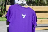 Image 2 of “Bold in Faith” JESUS T-Shirt – Purple Edition