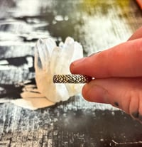 Image 3 of Snakeskin Stacker Ring