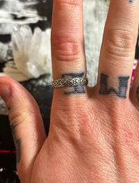 Image 4 of Snakeskin Stacker Ring