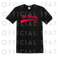 BASEBALL TAIL YO SWEET T-SHIRT — SIZE: MEDIUM (IN STOCK)
