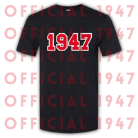 1947 T-SHIRT — SIZE: LARGE (IN STOCK)
